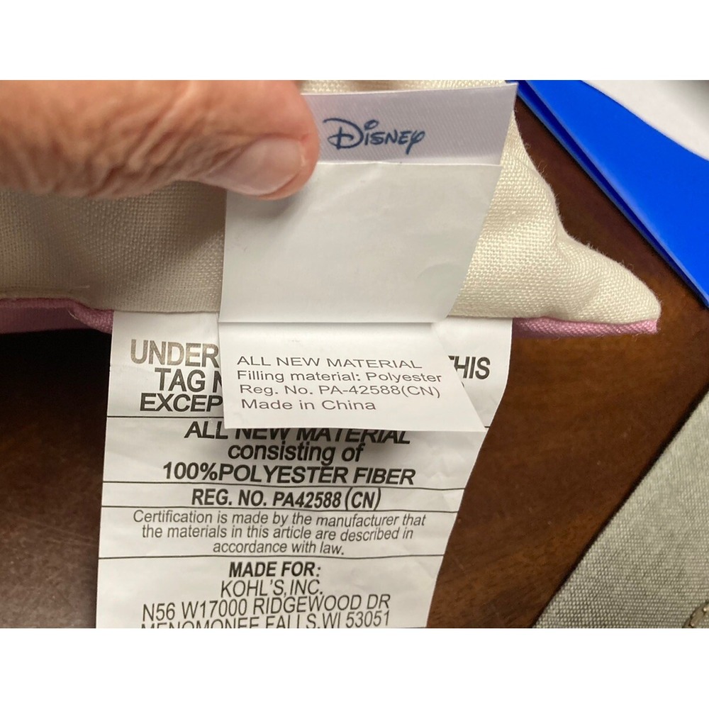 Disney's Ivory Princess Girl Power Pillow by The Big One -New With Tags - Picture 5 of 7
